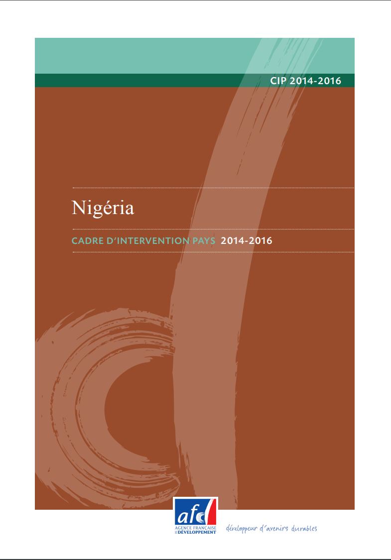 cadre intervention Nigéria 2014-2016