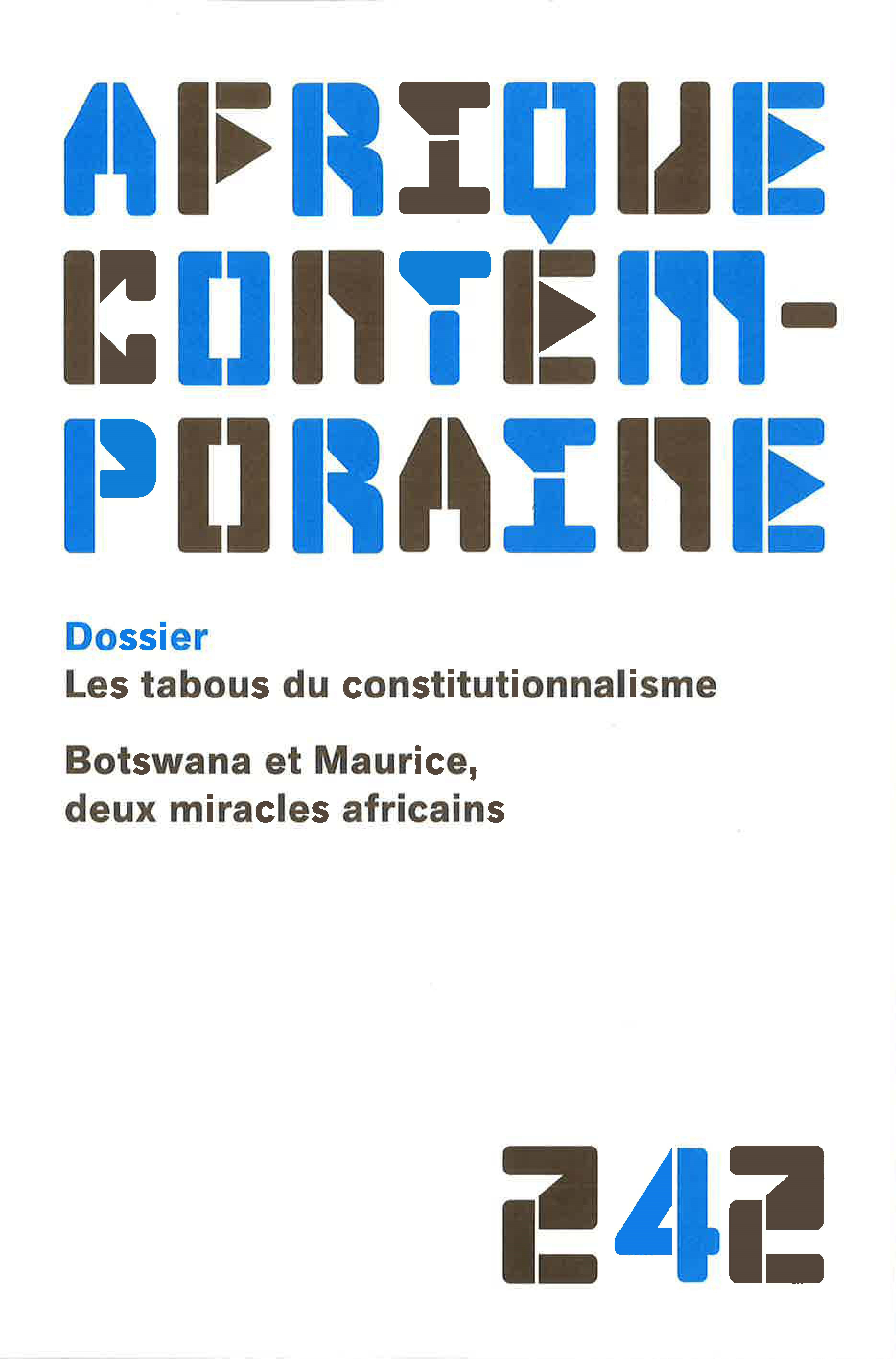 Les tabous du constitutionnalisme en Afrique « francophone »